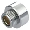 Кухонные смесители 1/2PCS душ шланг/адаптер головы 3/4 "x 1/2" BSP Женский мужской хромированный хромированный краса в ванной комнате