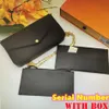 Luksusowe designerskie torebki Pochette Felicie Bag data kod oryginalnych skórzanych torebek
