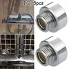 Кухонные смесители 1/2PCS душ шланг/адаптер головы 3/4 "x 1/2" BSP Женский мужской хромированный хромированный краса в ванной комнате