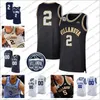 Custom Custom 2021 Villanova Wildcats Basketball 2 Collin Gillespie 24 Jeremiah Robinson-Earl 5 Justin Moore 14 Caleb Daniels Men Młodzież