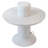 Outils de cuisson Surprise Popping Gâteau Stand De Qualité Alimentaire Haute Durabilité En Plastique De Mariage Dessert Pâtisserie Affichage Accessoire Cadeau D'anniversaire