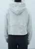 Дизайнерская короткая куртка Lulus Женщины Осень и Зимняя Новая Скубань -Женщина Yoga Sports Leisure Full Zip Jacket