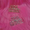 Broches Ocupações Grandbling Tema Crystal Broche "Real Estate" Word Pin Lappel Pin Singular