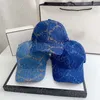 Письмовая шапка мужская джинсовая шляпа бейсбольная шляпа на открытом воздухе спортивная спортивная крышка уличная одежда праздничная солнцезащитные кепки