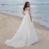 Robe de Mariee элегантное свадебное платье с линией 2023 3/4