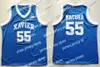 كرة السلة الكلية ترتدي كرة السلة Xavier Musketeers المخصصة لعام 2020 # 13 ناجي مارشال 4 Tyrique Jones 55 JP Macura 1 Paul Scruggs White Bue Men Youth Kid Jersey