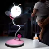 Lampade da tavolo LED Cartoon Lamp Bee Style USB Touch Dimmerabile Scrivania Lettura Protezione degli occhi Luci da libro Regalo per bambini