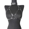 Giocattoli erotici BDSM per coppie Reggiseno in pelle Gabbia Gioco Petto Bondage Imbracatura Lingerie Goth Cintura Schiava Seni Donne