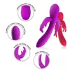 Beauty Items 3 IN 1 Rabbit Anal Vibrator for Women Masturbator Woman Adult sexy Toys Butt Plug Clit Clitoral Stimulator Vibrators Female