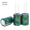 2pcs/lot 400V 82UF 18 by 25mm high frequency low impedance 400V82UF aluminum electrolytic capacitor size 18 by 25 20%