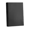 Portable For Students Blank Notebook School Solid Men Women DIY 416 Pages Artificial Leather Writing Soft Cover A4 Paper Travel