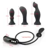 Itens de beleza Vibrador anal el￩trico Vibrador grande Vagina Expander Big Vibrating Butt Plug Plug Dilator Massager Shop sexy