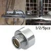 Кухонные смесители 1/2PCS душ шланг/адаптер головы 3/4 "x 1/2" BSP Женский мужской хромированный хромированный краса в ванной комнате