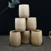 Natural Pure Bamboo Tea Cups Water Cup Tumblers Handmade RRD161