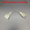 Strings 3M plug extender draadverlengingskabel USB/EU/US voor LED -snaarlichten Wedding Decoratie Garland DIY Kerstmis