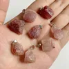 Doğal Ham Taş Kolye Kaba Mineral Kuvars Kristal Akik Mücevher Kolyeler DIY Kolye Küpe Takımları