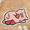 Tapis mignon dessin animé fenêtre coussin chevet décoratif pied ménage toilette salle de bain porte tapis de sol absorbant