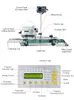 ZONESUN 탁상용 자동 저점도 액체 충전기 컨베이어 벨트가있는 주스 물병 필러