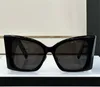 New fashion design big cat eye sunglasses M119 acetate frame simple and elegant style versatile outdoor uv400 protection glasses256B