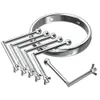 Schoonheid items metaal dilator buttplug anale speelgoed speculum vaginale expander sexy tools voor paren mannen vrouwen bondage games erotische machine shop