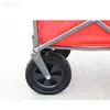 Buiten Gardenbenodigdheden Red Multipurpose Micro Inklapbare Beach Trolley Cart Kraflo Camping Folding Wagon