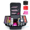 Mode Frauen Make-Up Organizer Große Kapazität Multilayer Schindel Kosmetik Tasche Fall Schönheit Salon Tattoos Nail art Werkzeug C1223210r