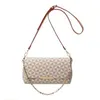 vendre portefeuille sacs d'oreiller en cuir brillant tendance loisirs personnalité unique épaule bandoulière main grille blanche femmes sac fils mère h241D