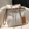 moderne einkaufstasche aus leinwand