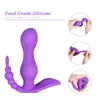 Schönheitsartikel Tragbarer Dildo-Vibrator Unsichtbares vibrierendes Höschen Masturbator Strapon-Dildos Klitorisstimulator Panty Frauen sexy Spielzeug