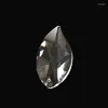 Kryształ żyrandolowy 50 mm przezroczysty kolor K9 Szklany wisiewniki Mango kształt/kryształowy wisiorek zasłony