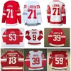 Q888 Moritz Seider Hockey Jersey Tyler Bertuzzi Dylan Larkin Danny DeKeyser Marc Staal Simon Edvinsson Lucas Raymond Steve Yzerman Nick Leddy Bob