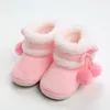 Primeiros Walkers Baby Botas Sof Sole Botas Aqueácas de Baot Farda de Lã Algodão Inverno Inverno Inverno Inverno Autumn Botas Anti-Slip Free