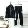 Novos fatos de treino de designer masculino 2 peça roupa jogging ternos conjunto casual manga longa esportes sweatsuits masculino zíper jakcets ternos 259q