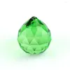 Chandelier Crystal S 10pcs 40mm Parts Pendant Prisms Lighting Ball Dark Green Wedding Home Decoration