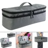 Sacos de armazenamento Secador de cabelo portátil Estojo de maquiagem grande Bolsa de proteção à prova de poeira para viagens de negócios para casa