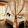 ストリング2x2/3x3/3x6m led led iticle curtain fairy string light 300クリスマスウェディングホームウィンドウパーティーの装飾