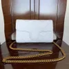 Mode Frauen Schulter Taschen Gold Kette Leder Handtaschen Mini Umhängetasche Designer sac ein haupt bolsos mujer Vintage bolsas feminin303b