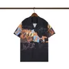 Мода Боулинг Гавайи Дизайнерские Мужские Повседневные Рубашки Летние Приморские Пляжные Шелковые Хлопковые Рубашки С Коротким Рукавом