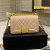 7A Groothandel Designer Vrouwen Klassieke Mini Mode Tassen Gewatteerde Kettingflap Diamant Kalfsleer Kaviaar Lederen Schoudertassen Crossbody Tas Handtassen