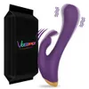 Skönhetsartiklar vasana kanin dildo vibratorer kvinnor klitor stimulator vagina g-spot massager realist vibrator sexig leksaker för vuxna 18