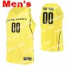 Basket Nik1 NCAA Oregon Ducks Maglia da basket 14 C.J. Walker 15 Lok Wur 2 Eugene Omoruyi 21 Bol 22 Addison Patterson Custom Stitched