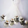 Chandelier Crystal Top 20pcs/lot 30 150mm Clear Glass Raindrops Pendants DIY Christmas Tree Hanging & Wedding Party Decoration