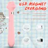 Oggetti di bellezza Mini gatto rosa Claw vibratore femmina tira fuori e inserisci vagina clitoride di stimolazione a g-spot masturbatore impermeabile giocattoli sexy per adulti