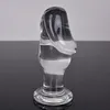 Glass Big Dildo Masturbation Realistic Penis Huge Dilator Butt plug Anal Stimulation Sex Toys For Woman Men MX200422286T4892862