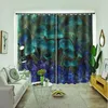 Curtain Custom Po Printing Blackout Mushroom Design Curtains For Kids Bedroom 3D Room Kitchen Drapes