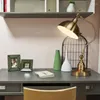 Lâmpadas de mesa American Loft Vintage Lâmpada da sala de estar quarto Deask Light Study Desk of Office Lighting Lighture Frept E27 Switching
