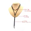 Papillon 10 pz/lotto Western Suede Bolo Tie Collare a Forma di Cuore Corda di Cuoio Unisex Modello Vintage Cowgirl Accessori Da Sposa