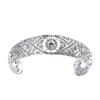 Headpieces Prince of England gifte sig med Megan Crown Hair Hoop Bridal Headbonader Rhinestone med bröllop smycken diamant tiara