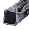 Corbatas de lazo Azul Champán Paisley Diseño Seda Corbata de boda para hombres Handky Gemelos Regalo Corbata para hombre Fiesta de negocios de moda Dropship Hi-Tie