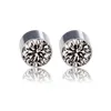 Boucles d'oreilles arrière 1 paire femmes hommes forts magnétiques sans oreille sans oreille sans perçage masse d'oreille en ruine aimant en acier inoxydable